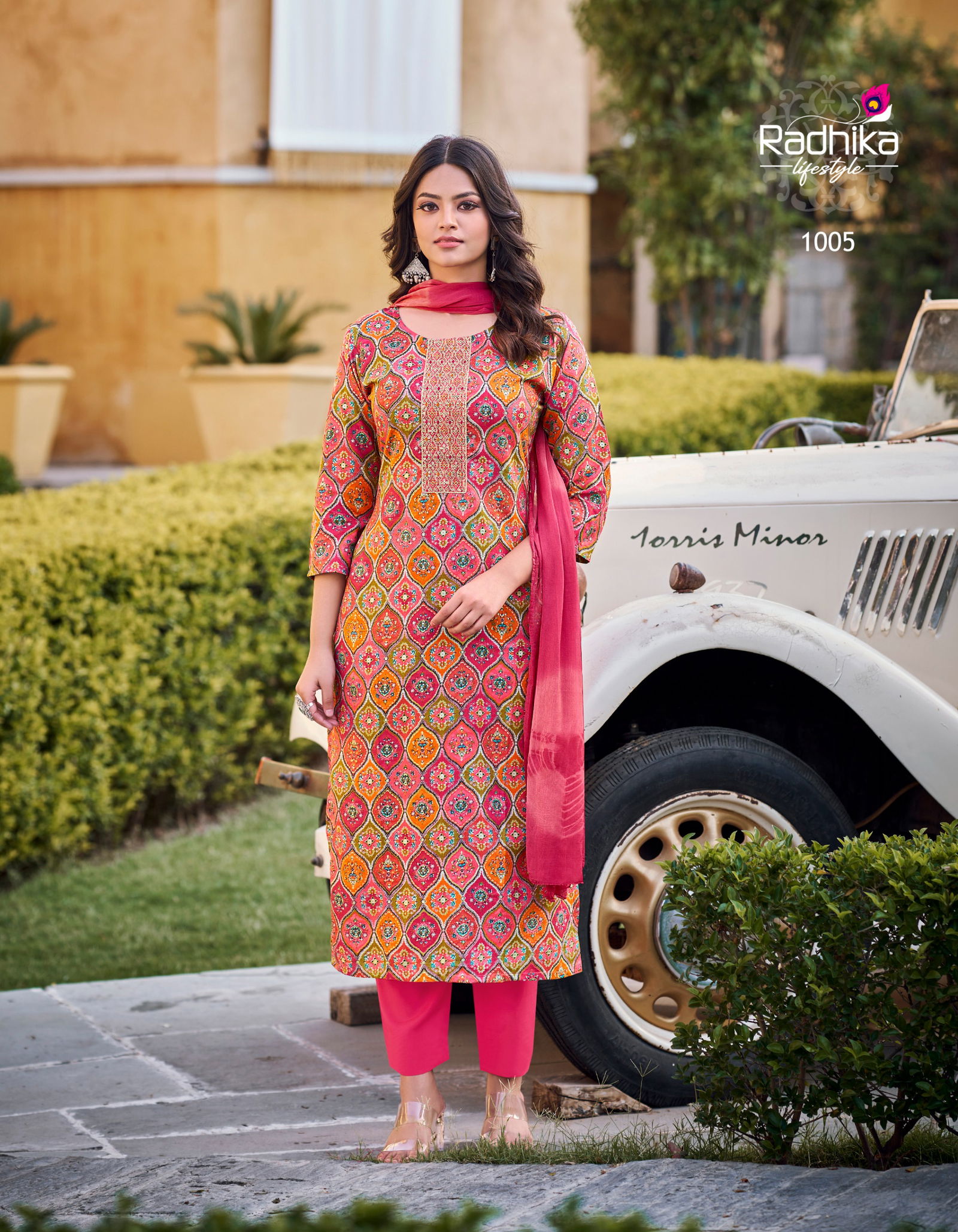Casual Vol 1 By Radhika Rayon Foil Printed Embroidery Kurti With Bottom Dupatta Wholesale Shop In Surat